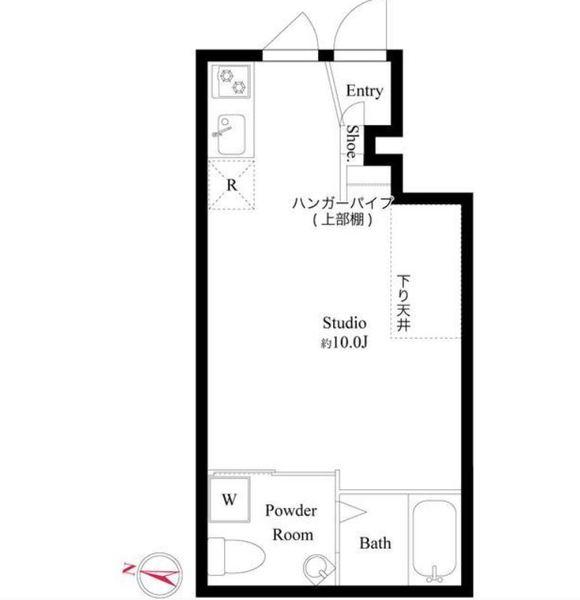 ブライトテラス大島 間取り図画像