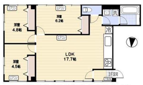 ＹＤビルディング 間取り図画像