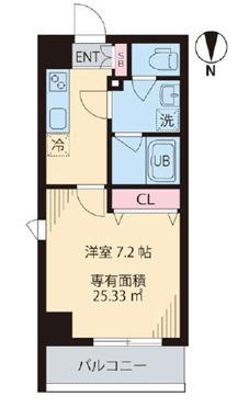 COURT　TAKETOKUⅢ（301） 間取り図画像