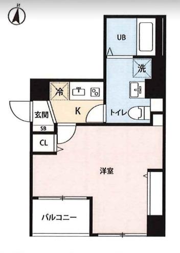 LiveFlat菊川（703） 間取り図画像