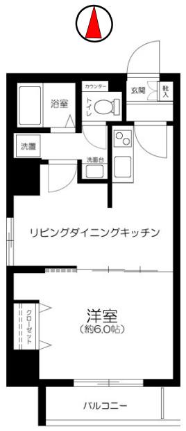 パークサイド東陽（501） 間取り図画像