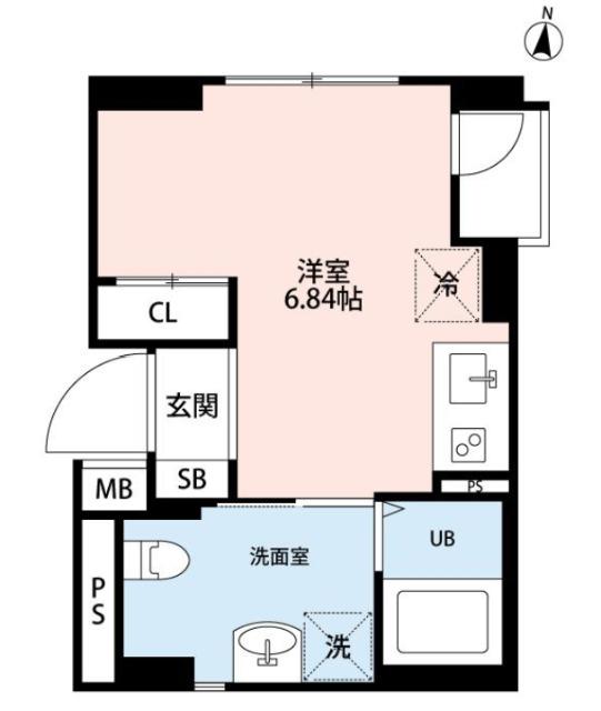 Petit maison住吉（502） 間取り図画像