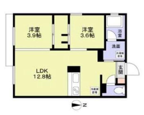 グランクレーア南砂（501） 間取り図画像