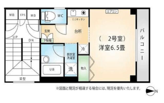 グランジュールTK（202） 間取り図画像
