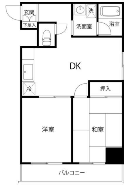 T's garden 大島 間取り図画像