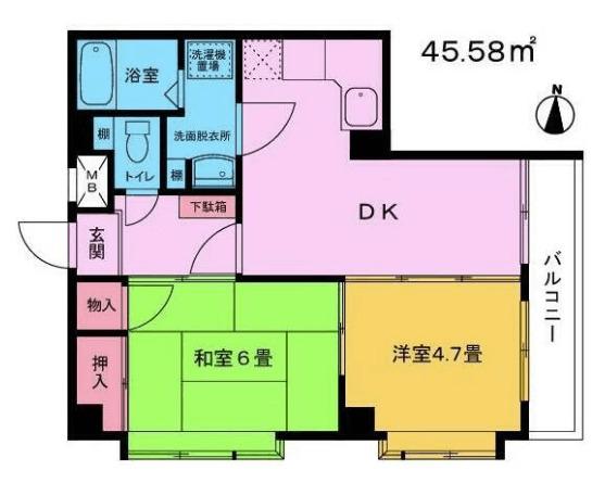 ダイリンビル 間取り図画像