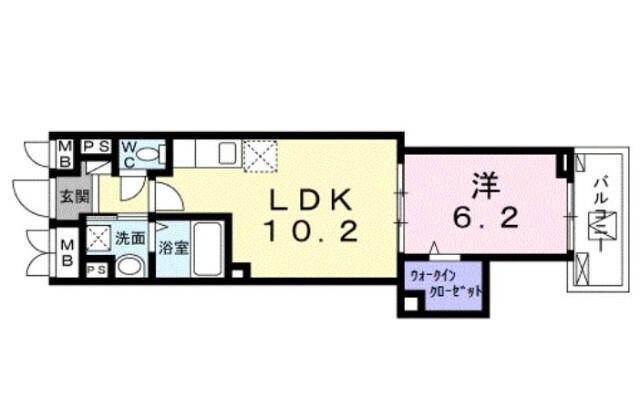 リシェス　アンドロワ（102） 間取り図画像