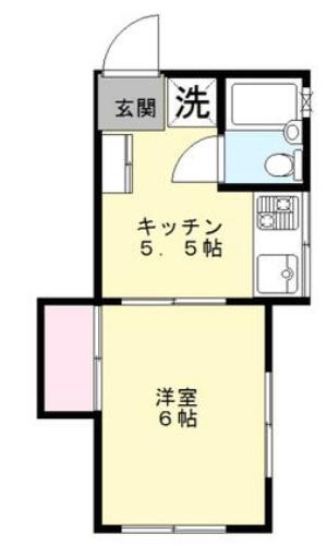 長谷川アパート（202） 間取り図画像