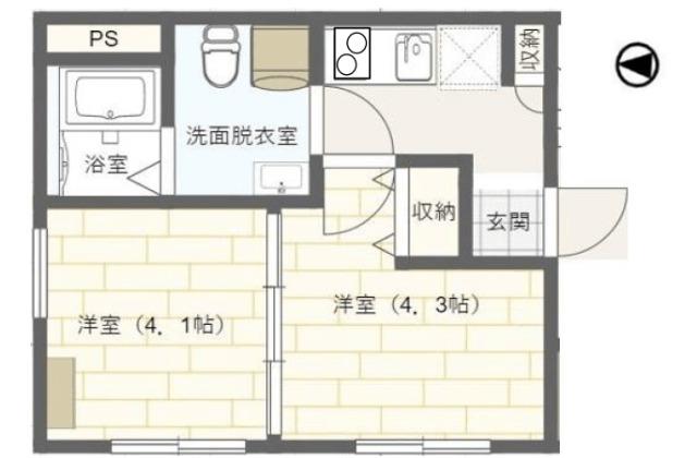 アーバンステージ菊川（101） 間取り図画像
