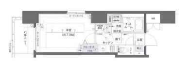ZOOM両国（504） 間取り図画像