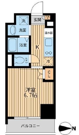 プライムアーバン西大島（202） 間取り図画像