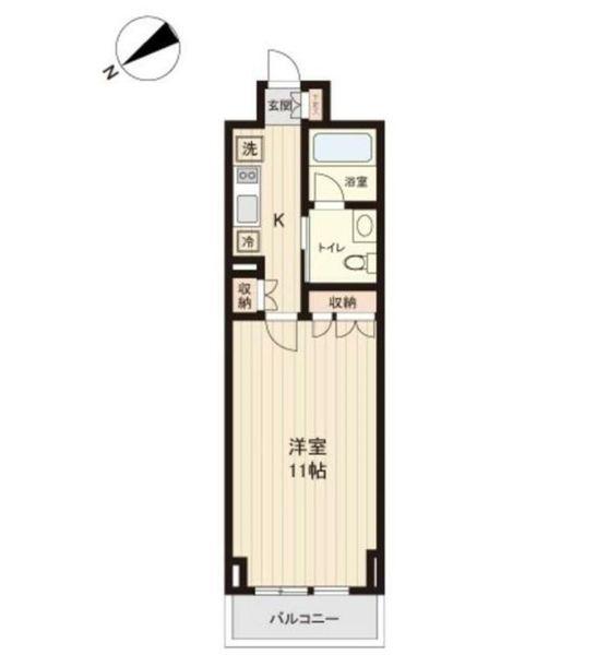 プラティーク清澄白河（508） 間取り図画像