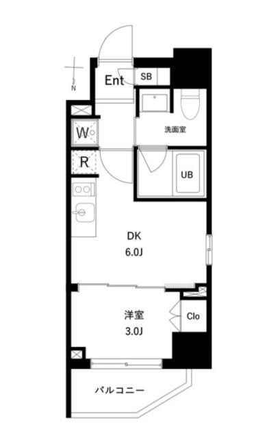 ES-Grande木場公園（204） 間取り図画像