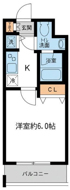 KDXレジデンス大島（1005） 間取り図画像