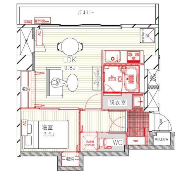 両国プレイス（302） 間取り図画像