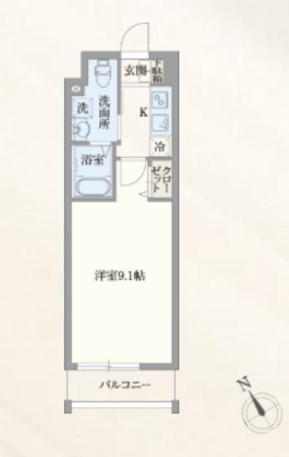 GRAN PASEO門前仲町（302） 間取り図画像