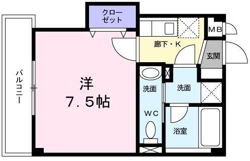 フェリエーラ南砂弐番館 間取り図画像