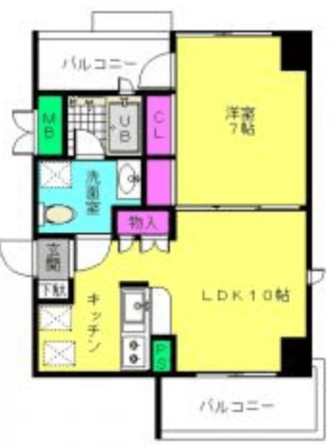 ヘリテージTガーデン（301） 間取り図画像