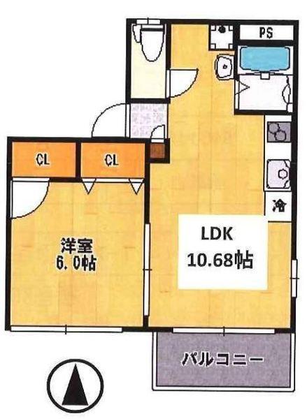 セジュールドゥサンミシェル 間取り図画像