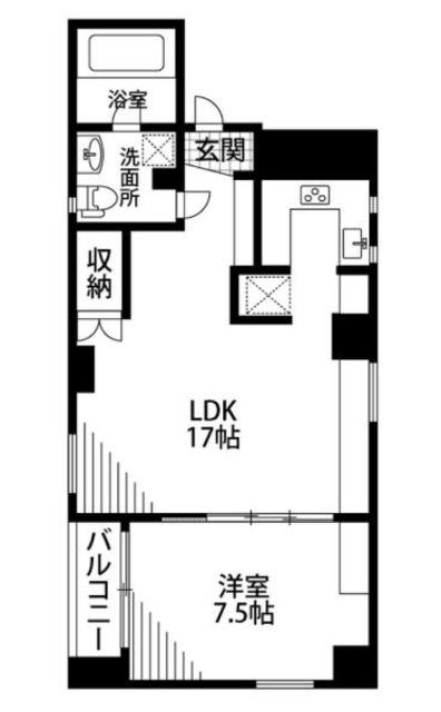 緑町塚本ビル 間取り図画像