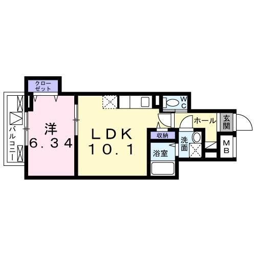 メゾン・ド・カナル森下 間取り図画像