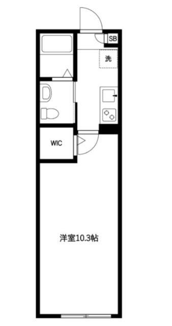 ラプソ両国（101） 間取り図画像