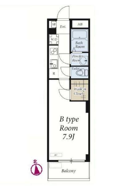 リブリ・コスズ（402） 間取り図画像