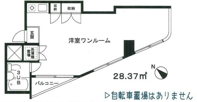 出町ビル（401） 間取り図画像