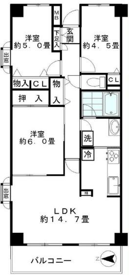  間取り図写真