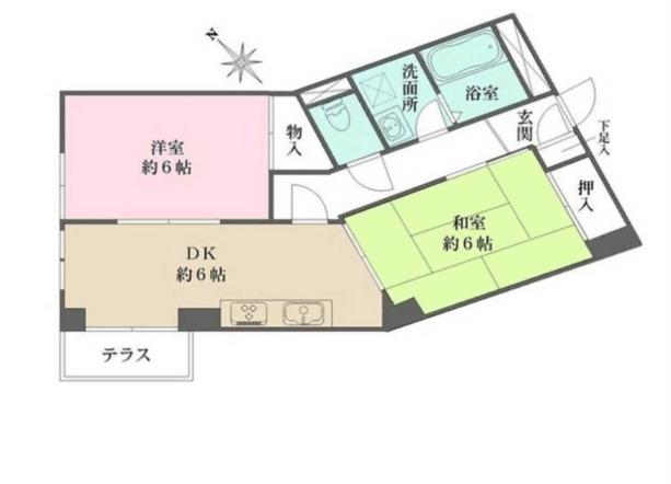 ラヴィーナ門前仲町（105） 間取り図画像