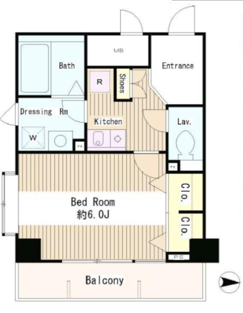 Casa Lucia（303） 間取り図画像