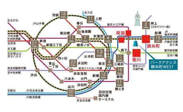 パークアクシス錦糸町WEST（408） 部屋画像