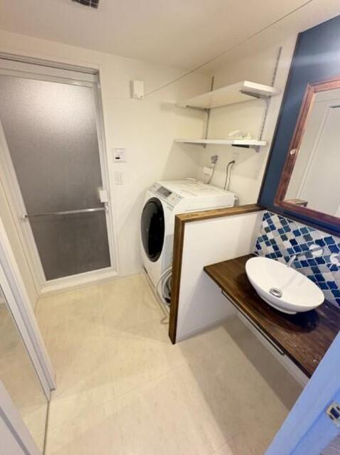 マンション東陽町 洗面
