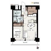 玄関左側には大容量マルチクロークあり。お洋服、キャリーケース、ゴルフバッグ、キャンプグッズなど趣味のものが綺麗に収納できます！ 全室南向き、9階部分のため日当たり良好！