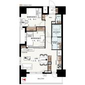 2LDK｜54.52㎡｜2026年5月中旬完工予定