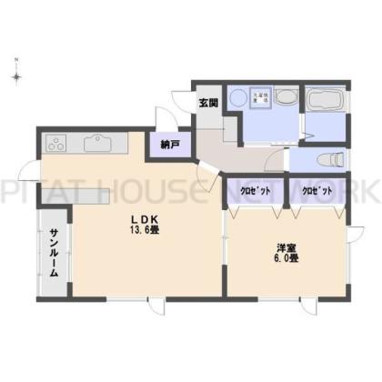  間取り図写真