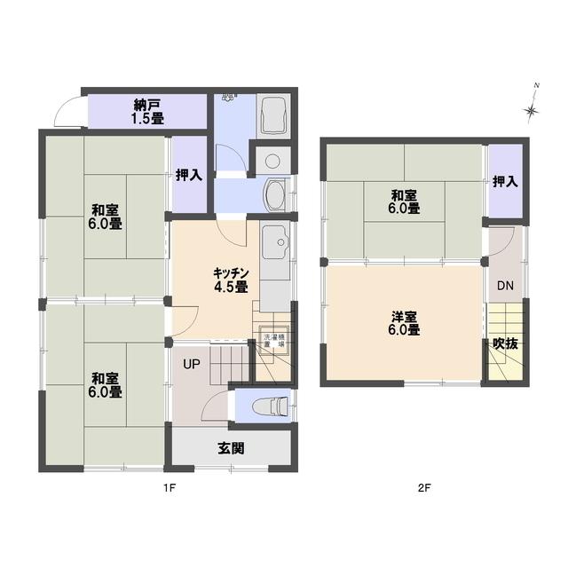 間取り図写真