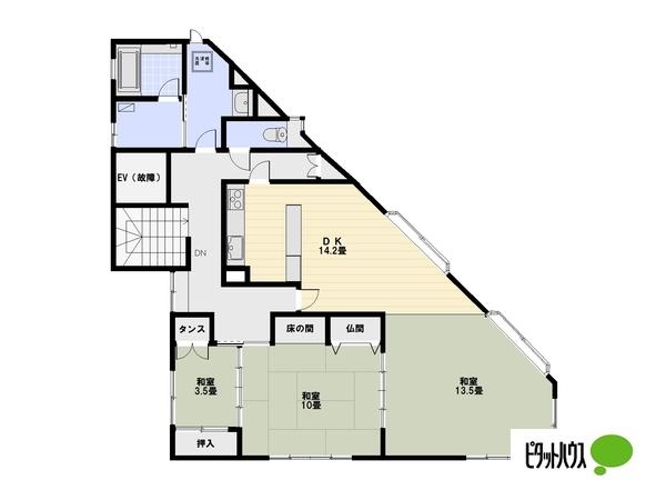 detached 大字舞戸町字上富田