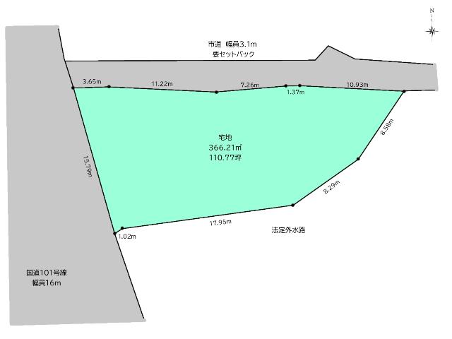 湊千鳥178-2 土地