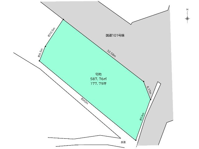 広田藤浦95-2 土地