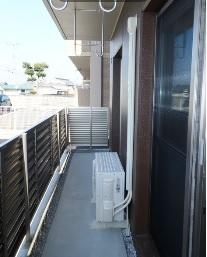 ハートフルマンション　新左衛門（106） バルコニー