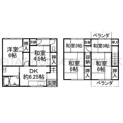 間取り図写真