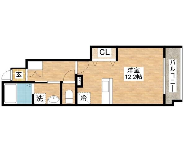 コンフォートフジ 間取り図画像