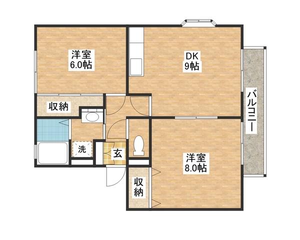 オール洋室へ変更