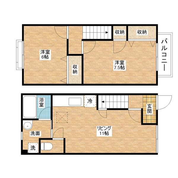 サンミレニアム 間取り図画像
