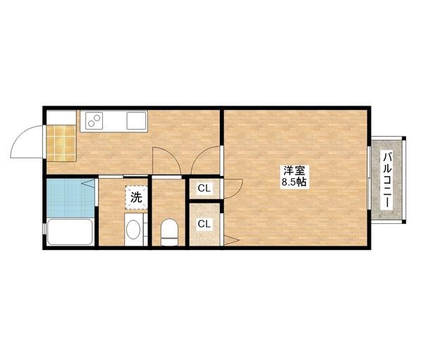 カーサフェリス 間取り図画像