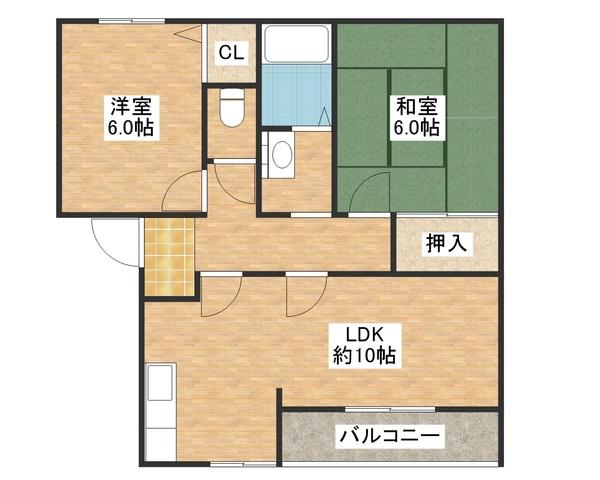 サンコーポラス 間取り図画像