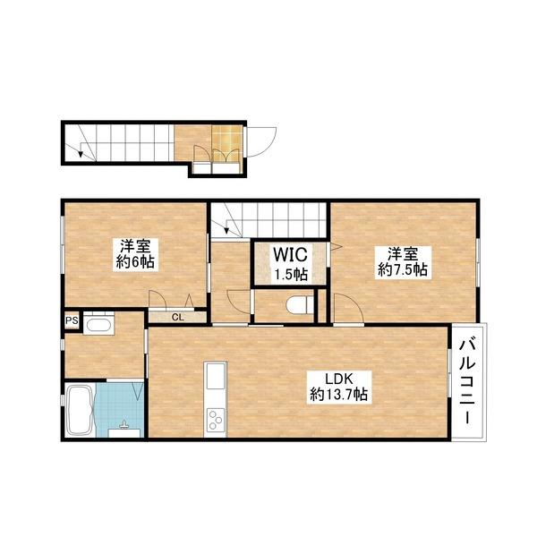 間取り図写真