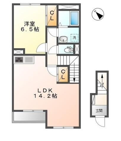 グレースほしか 間取り図画像