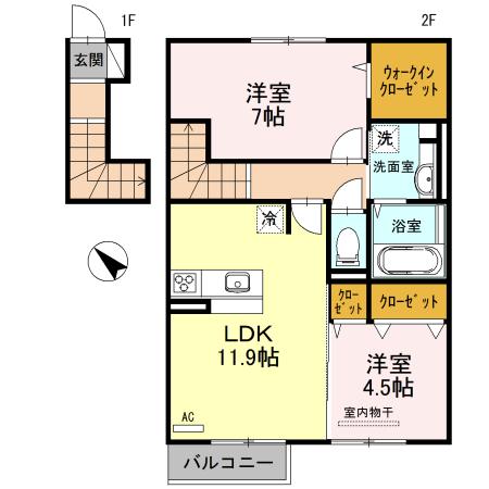  間取り図写真